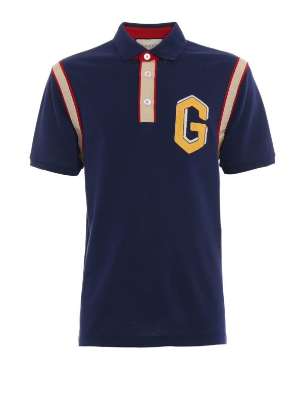 GUCCI: Polos - Polo - Azul