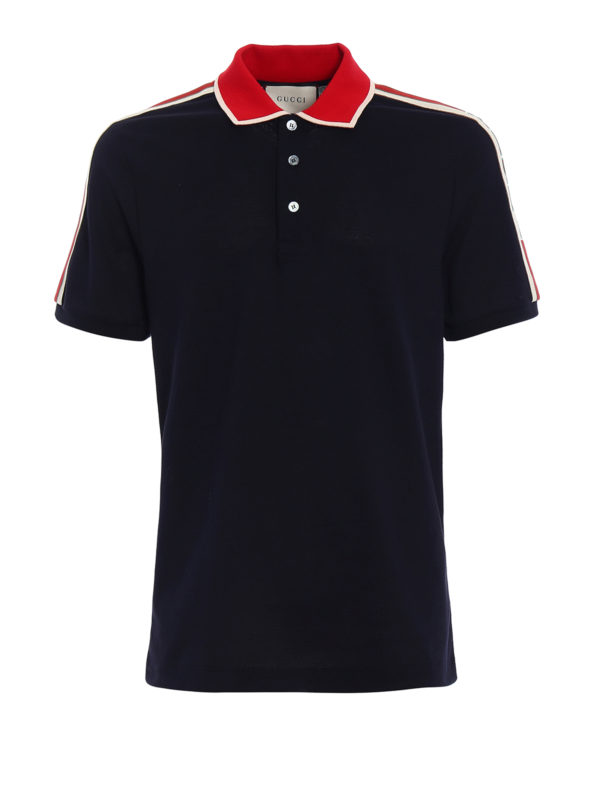 GUCCI: Poloshirts - Poloshirt - Blau