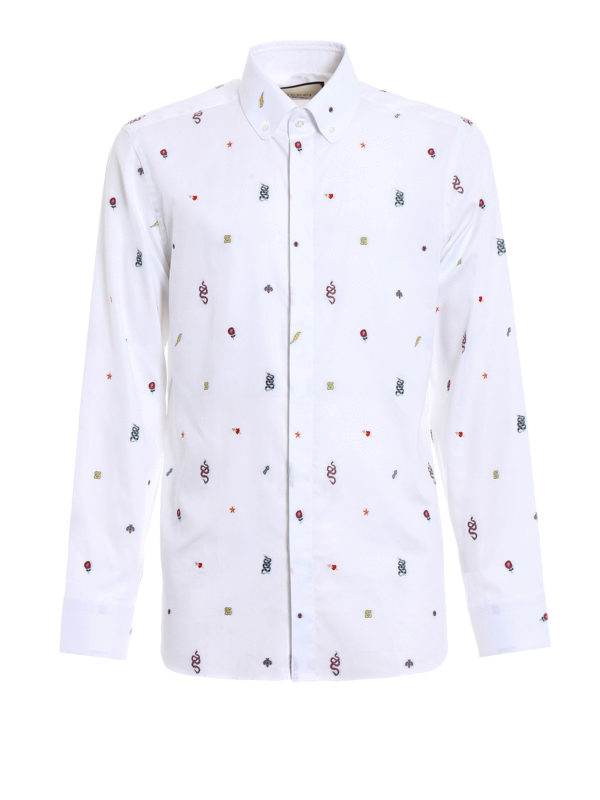 GUCCI: Hemden - Hemd - Weiß