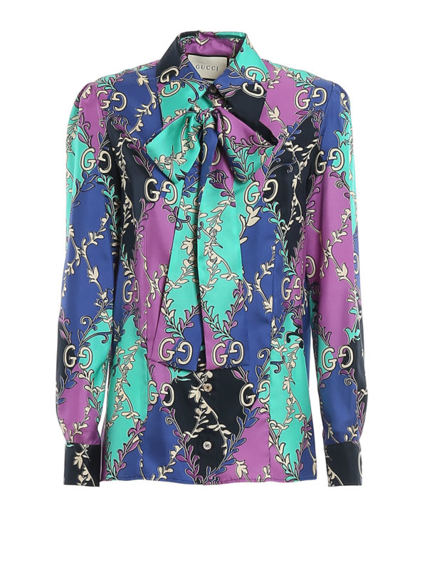 GUCCI: Camisas - Camisa - Estampado