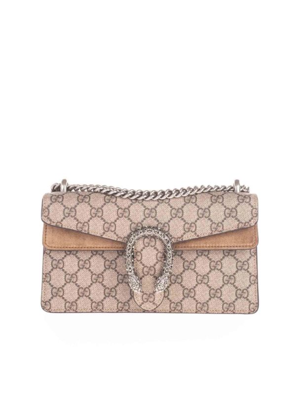 GUCCI: shoulder bags - Small Dionysus GG shoulder bag