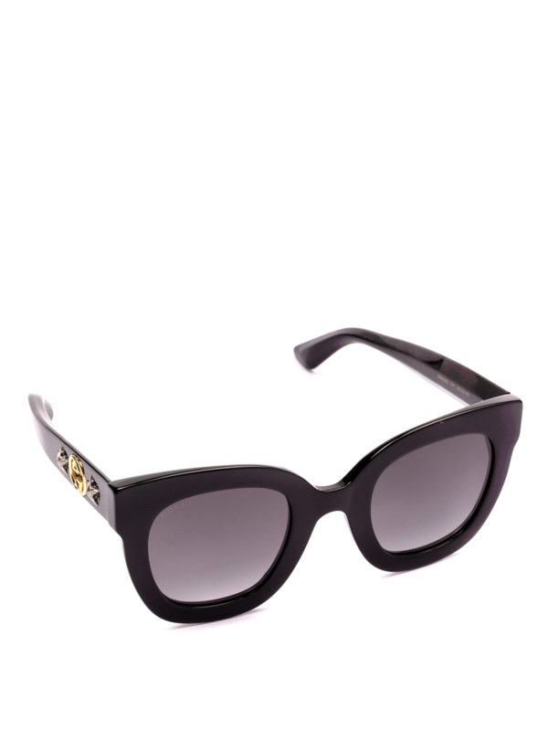 GUCCI: Lunettes de soleil - Lunettes De Soleil - Noir