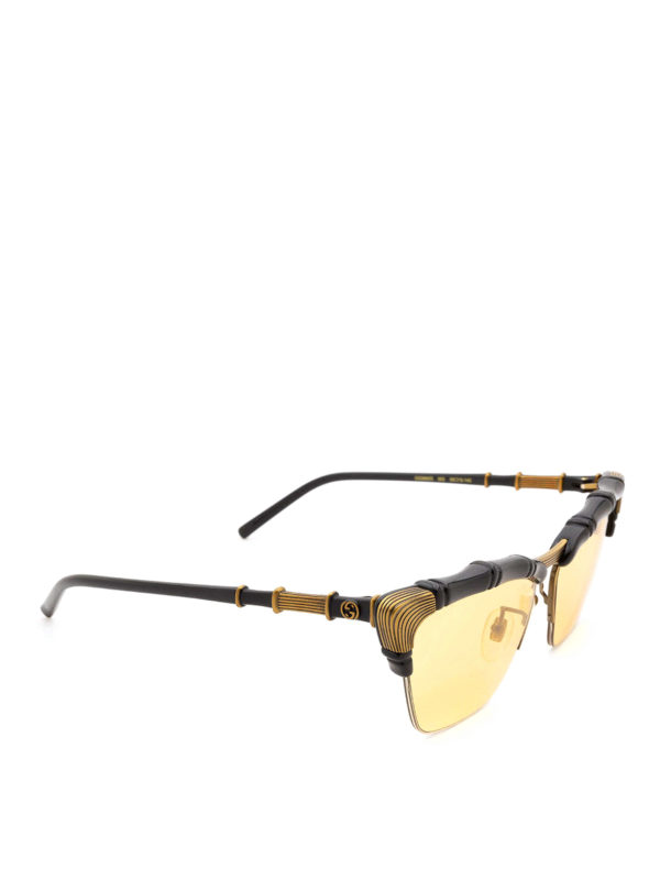 GUCCI: サングラス - サングラス - 黒