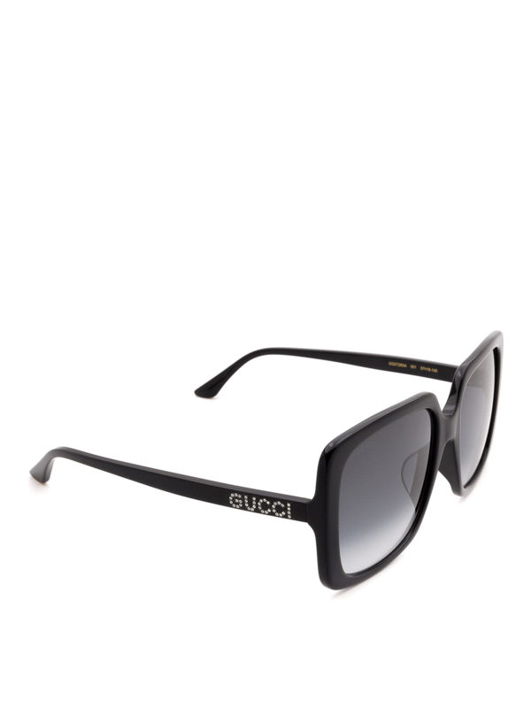 GUCCI: Sonnenbrillen - Sonnenbrille - Schwarz