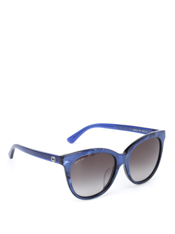 GUCCI: Gafas de sol - Gafas De Sol - Azul