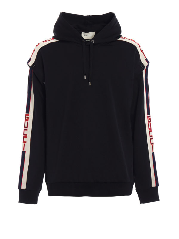 GUCCI: Sudaderas y suéteres - Sudadera - Negro