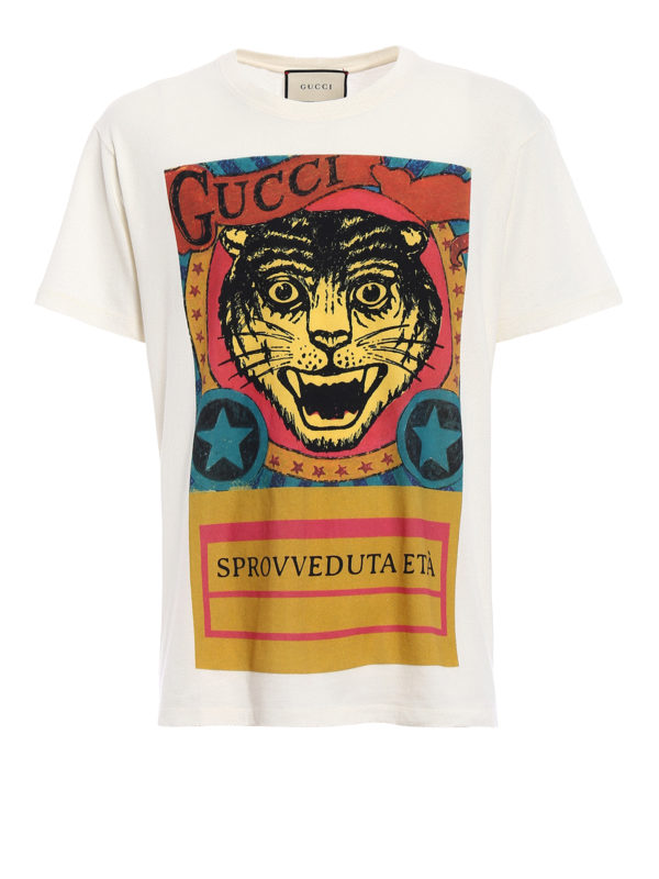 GUCCI: Camisetas - Camiseta - Blanco