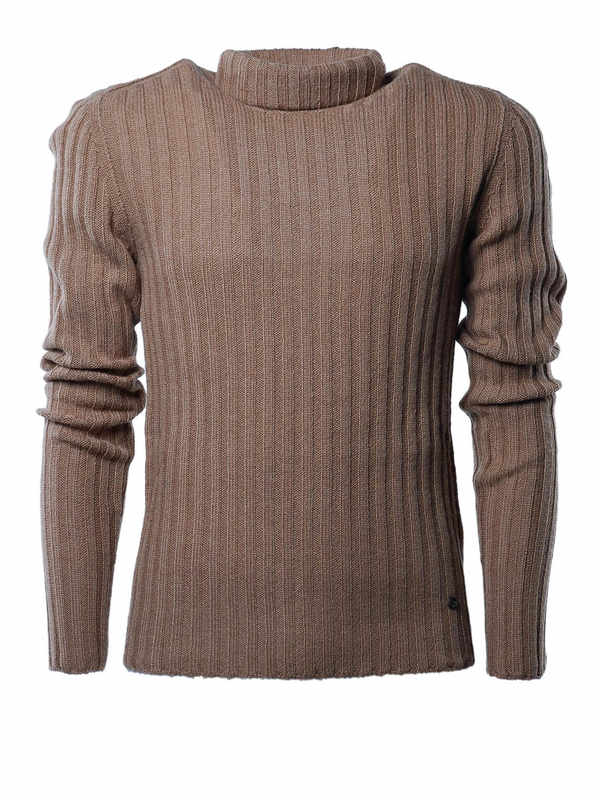 GUCCI: Turtlenecks & Polo necks - Ribbed turtleneck
