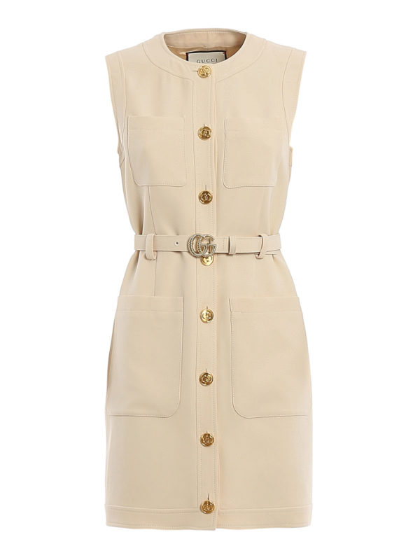 GUCCI: Westen - Weste - Hellbeige