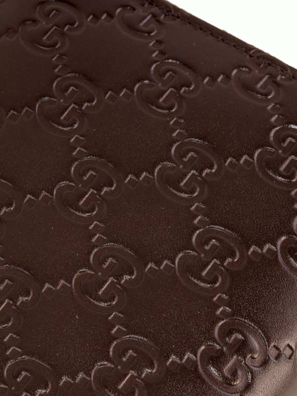 Guccissima leather  wallet shop online: GUCCI