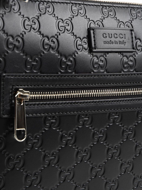 Guccissima leather messenger bag shop online: GUCCI