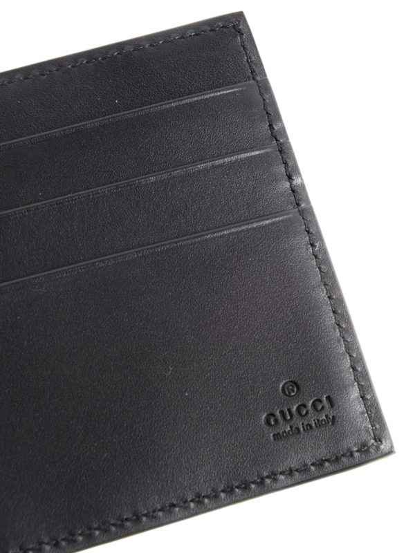 Guccissima leather wallet shop online: GUCCI
