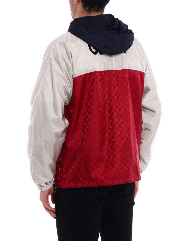 Guccy embroidery nylon jacket shop online: GUCCI