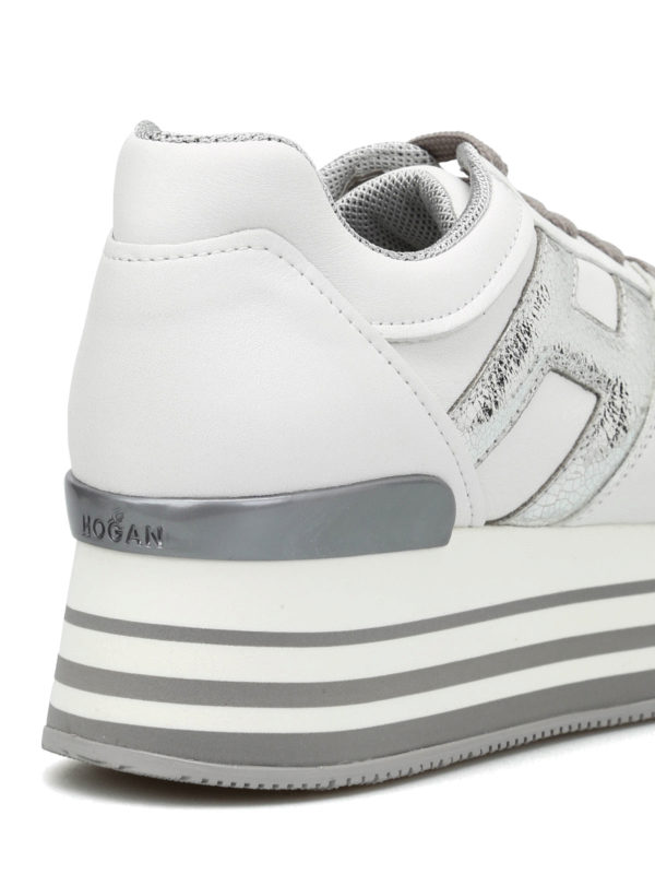 Hogan H283 Maxi sole sneakers White Women HXW2830T541FPQ0351