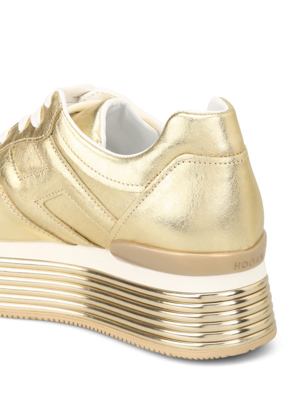 Sneaker - Gold shop online: HOGAN