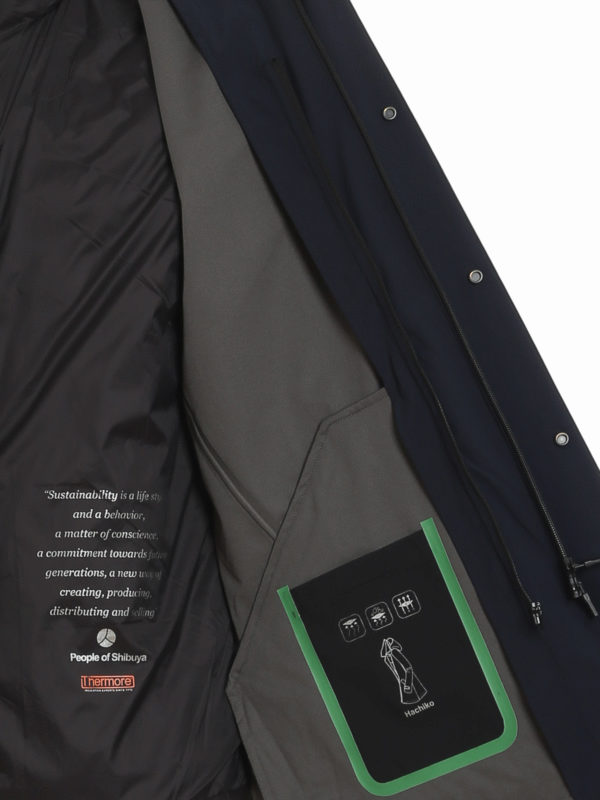 Hachiko padded coat shop online: PEOPLE OF SHIBUYA