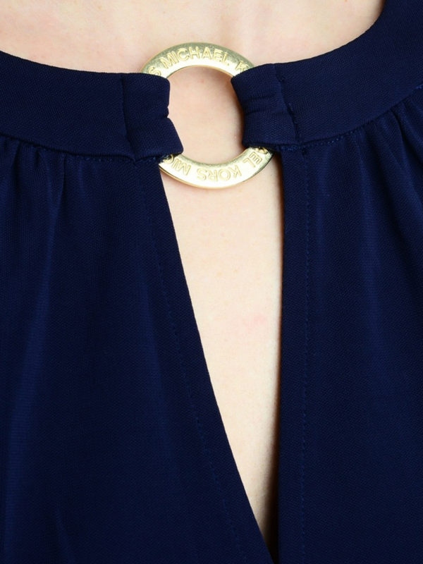 Halter neck jumpsuit shop online: MICHAEL KORS