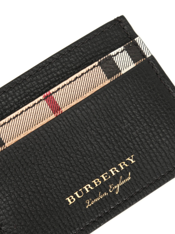 Portemonnaie - Schwarz shop online: BURBERRY