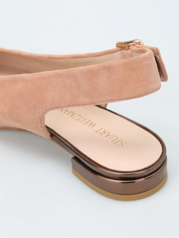 Heidi slingback flat shoes shop online: Stuart Weitzman
