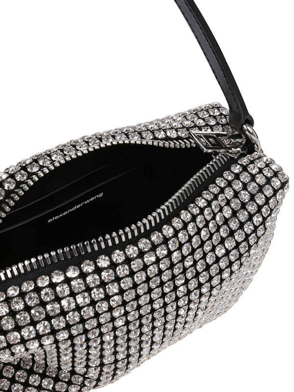 Heiress medium  rhinestone pouch shop online: ALEXANDER WANG