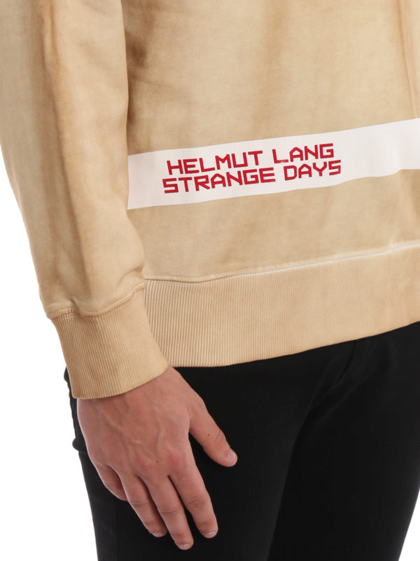 HELMUT LANG buy online Felpa Strange Days