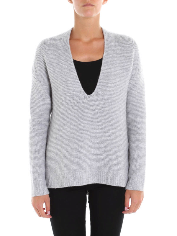 HEMISPHERE: v necks online - Wool and cashmere sweater