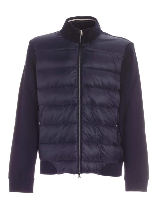 HERNO: Bomberjacken - Bomberjacke - Blau