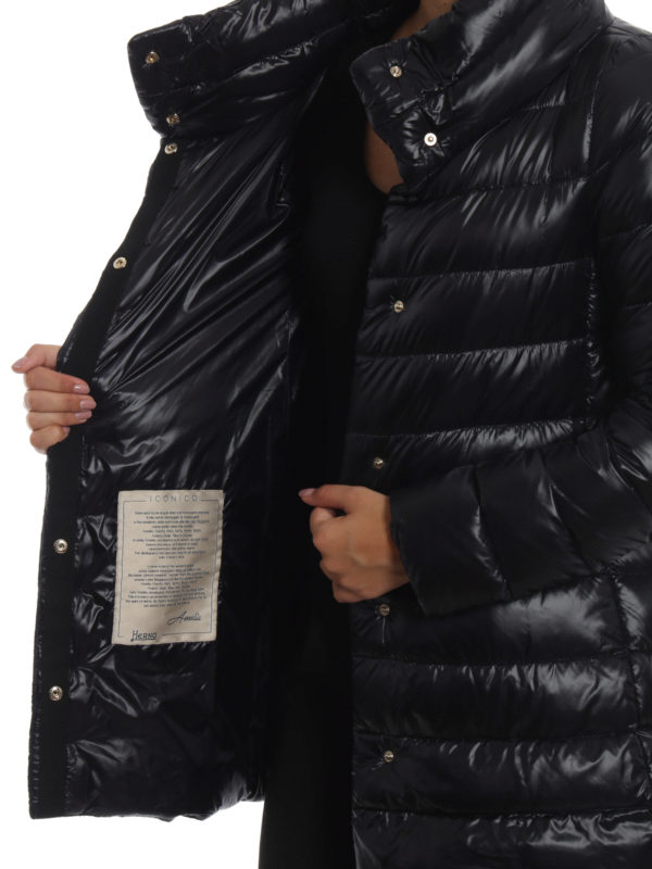 HERNO buy online Amelia black ultralight down coat