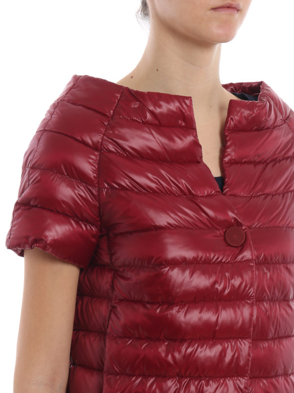 HERNO buy online Cropped short sleeve puffer jacket