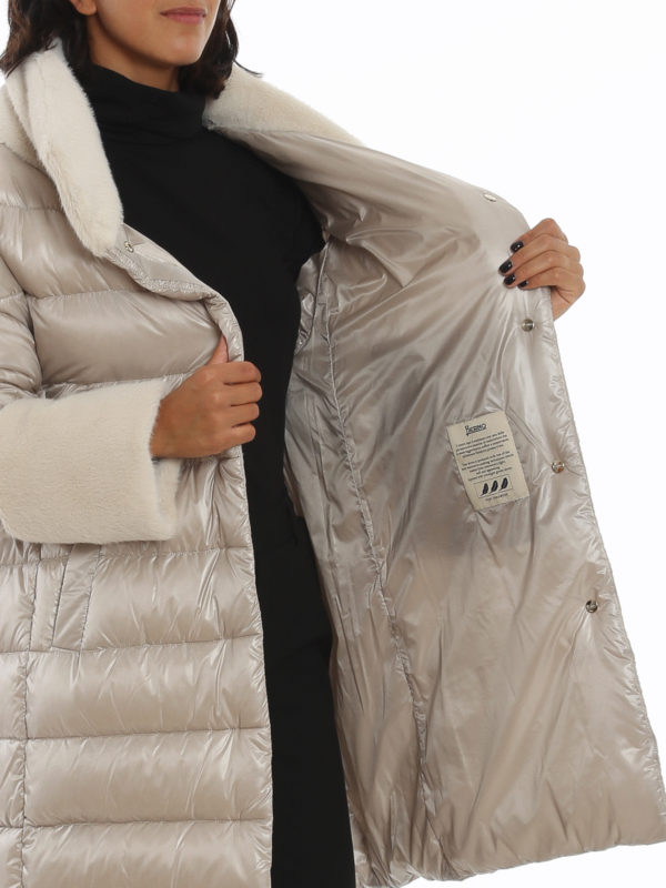 HERNO buy online Daunenmantel - Hellbeige