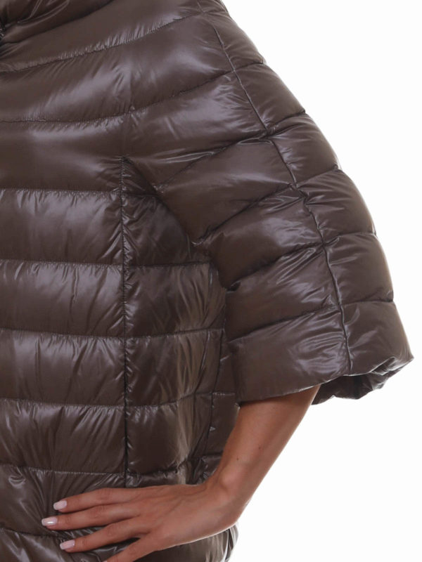 HERNO buy online Funnel neck padded cape