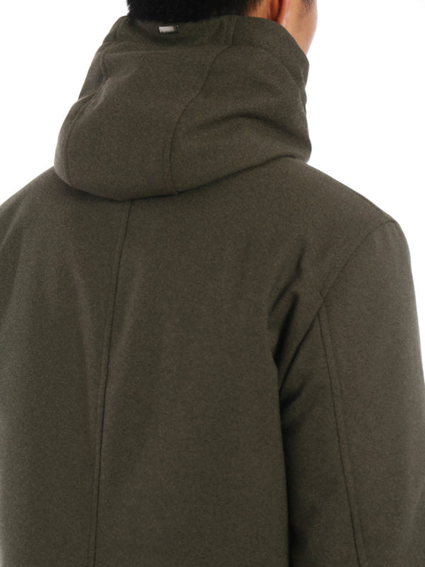 HERNO buy online Parka Fur Herren - Grün
