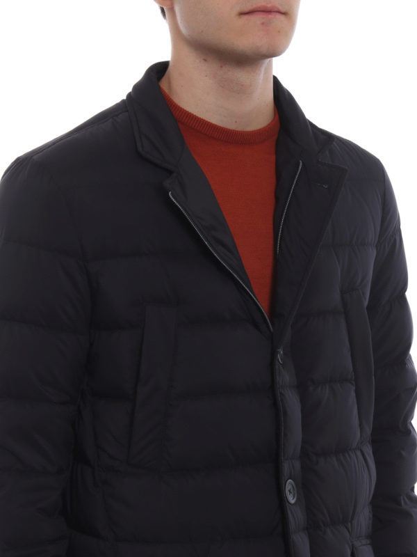 HERNO buy online Il Cappotto dark blue padded coat