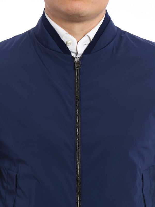 HERNO buy online Chaqueta Bomber Azul Para Hombre