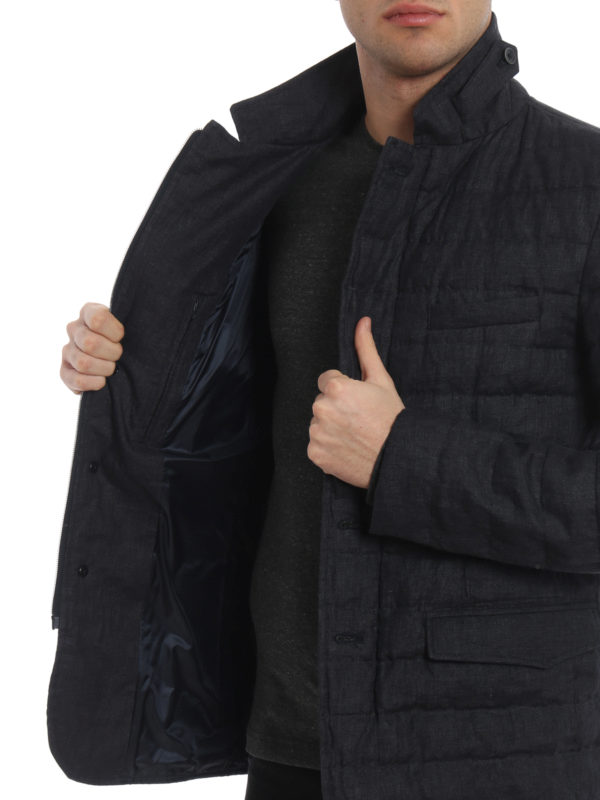 HERNO buy online ダウンジャケット - ダークブルー