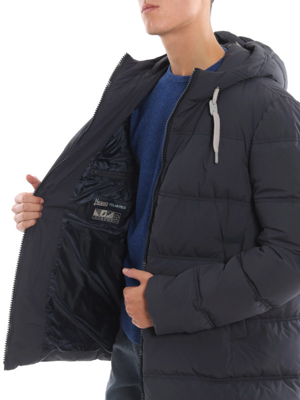 Herno Piumino blu opaco idrorepellente Blu PI0560U122629201
