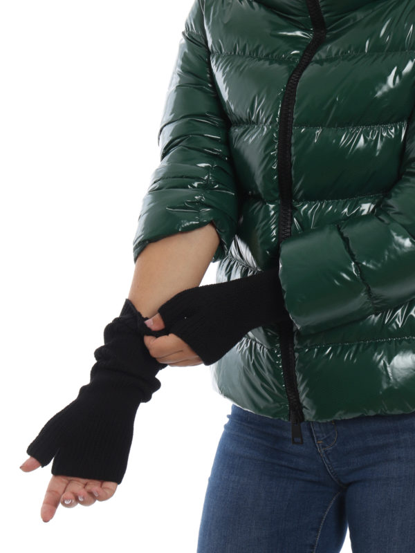 HERNO buy online Patent green puffer jacket