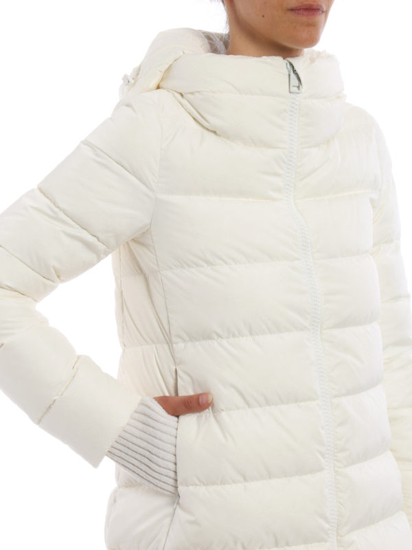 HERNO buy online Short puffer coat with ribbed cuffs
