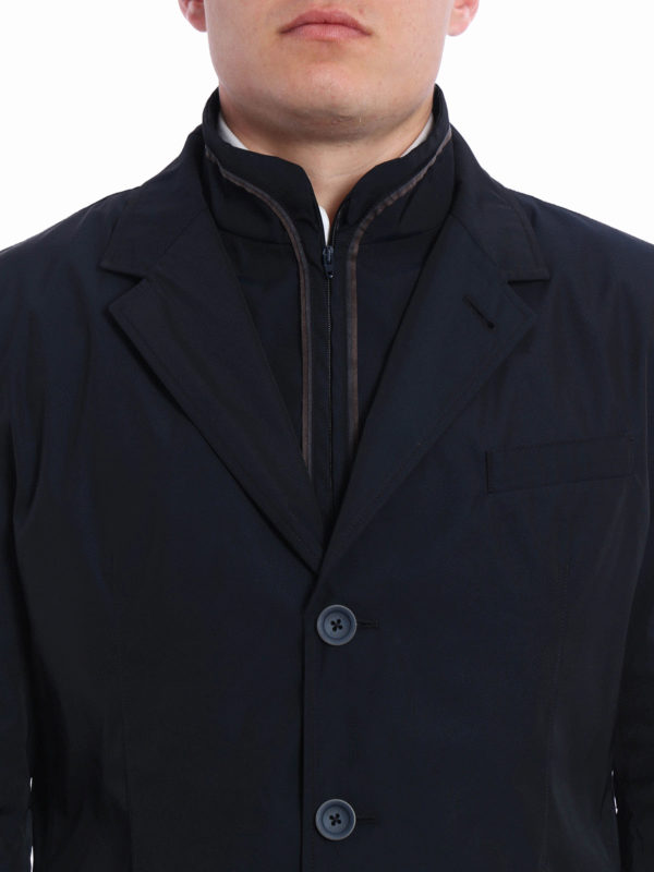 HERNO buy online Blazer in techno canvas