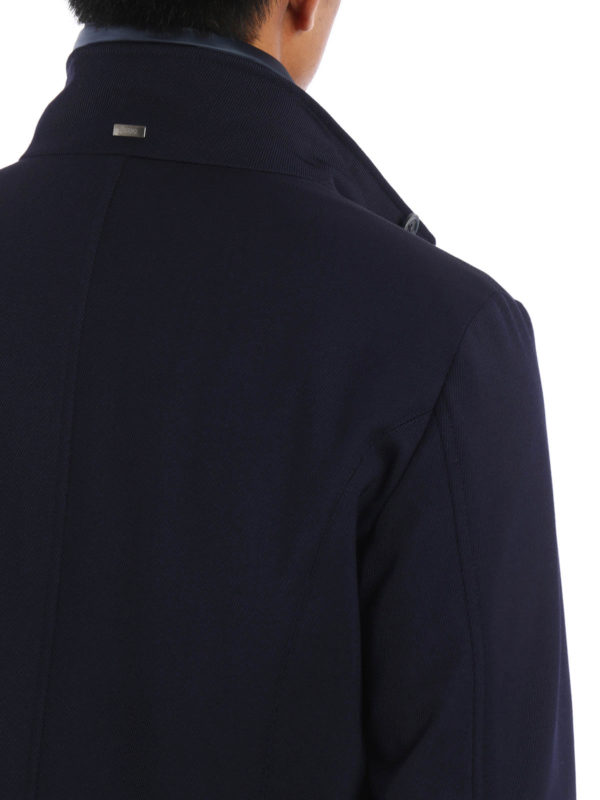 HERNO buy online Wool and nylon peacoat