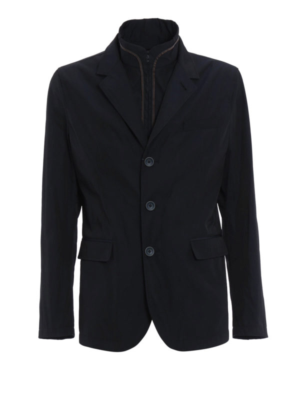 HERNO: giacche casual - Blazer in techno canvas