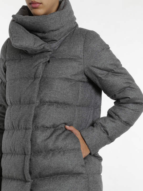 iKRIX HERNO: Down jacket with water wool shell