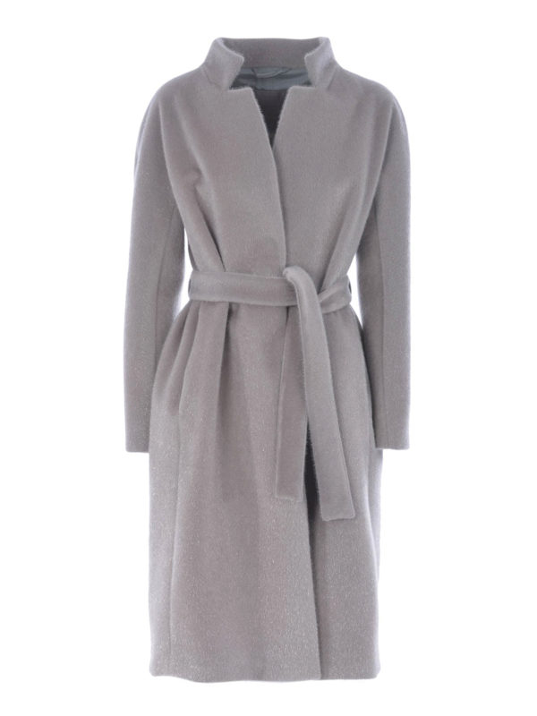 HERNO: Pelz und Shearling - Pelz - Grau