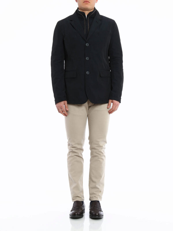 HERNO: giacche casual online - Blazer in techno canvas