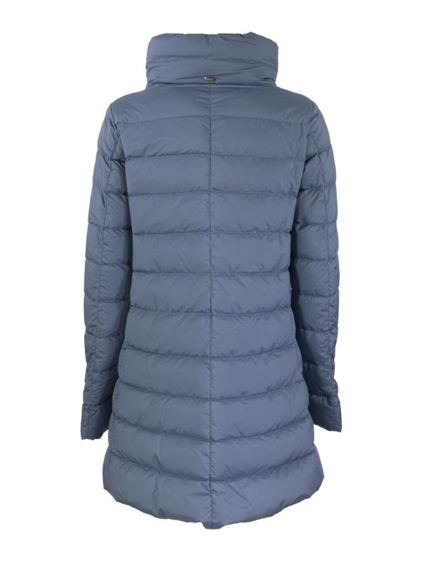 HERNO: Lange Daunenmäntel online - Daunenmantel - Hellblau