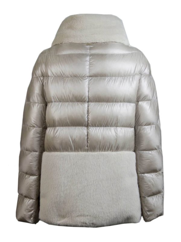 HERNO: Lange Daunenmäntel online - Daunenmantel - Beige