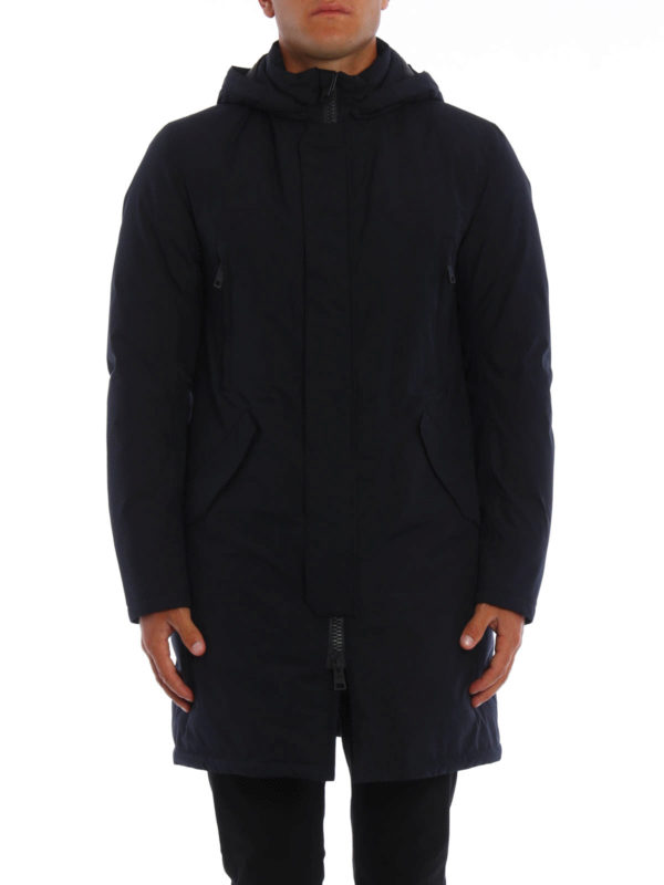 HERNO: padded coats online - Laminar parka jacket
