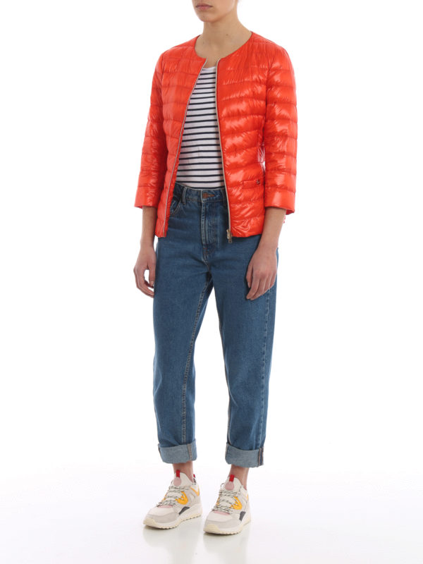 HERNO: Kurze Daunenjacken online - Daunenjacke - Orange