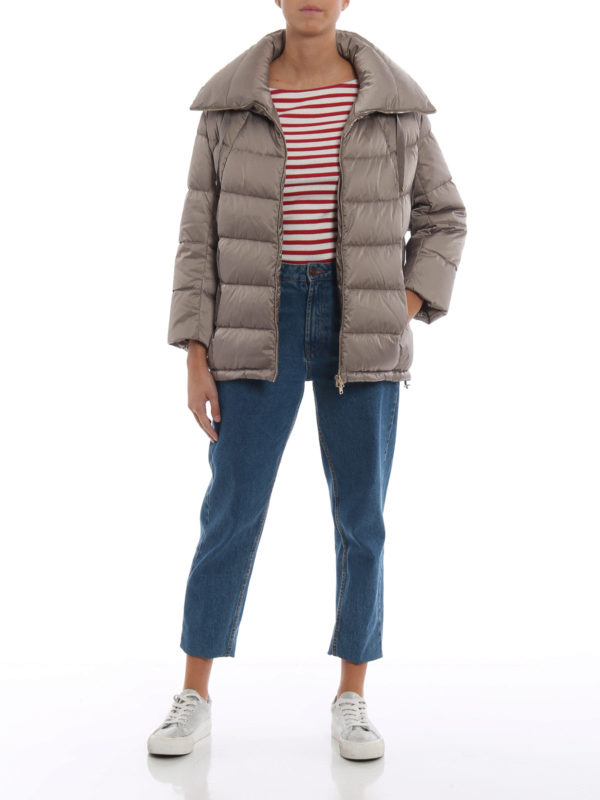 HERNO: padded jackets online - Polar-Tech technical fabric padded jacket