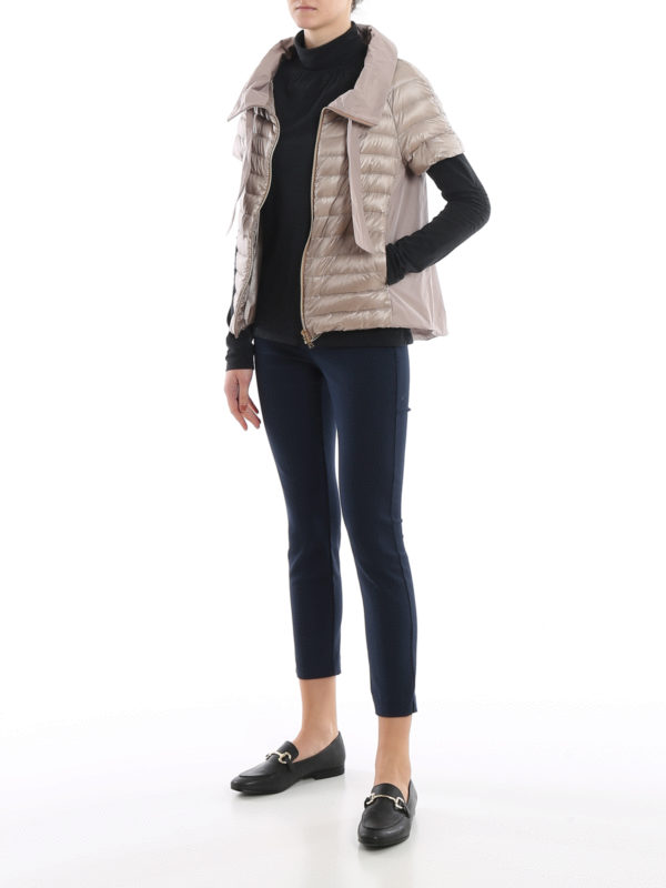 HERNO: padded jackets online - Short sleeve puffer jacket